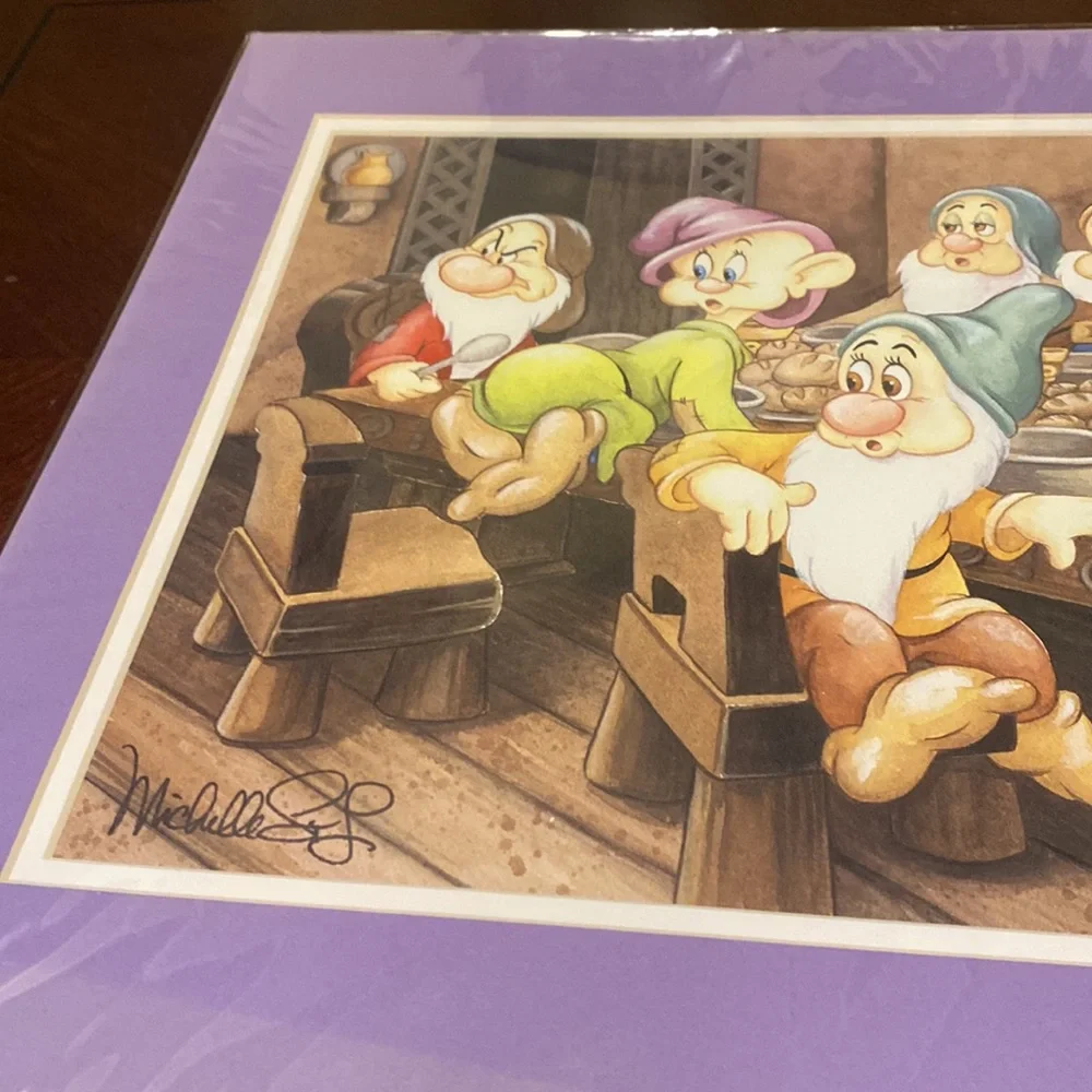 Disney fine art ready for supper lithograph on paper - Picture 3 of 7